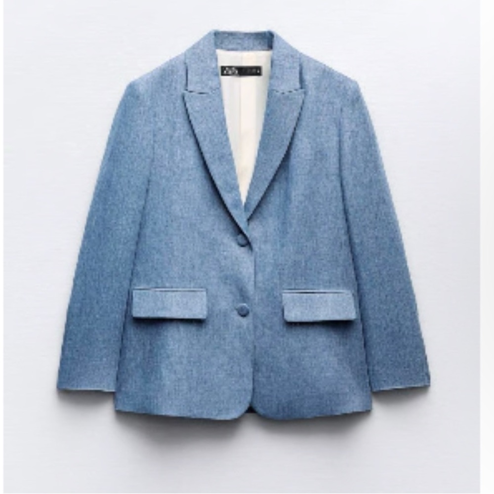 ZARA Shiny Fabric Jacket